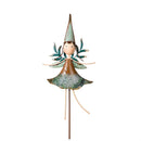 Metal Forest Fairy Garden Stake