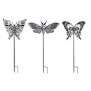 Metal Butterfly Stake, In CDU