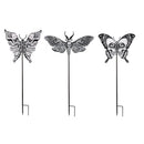 Metal Butterfly Stake, In CDU