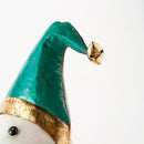 Indoor/Outdoor Vintage Holiday Snowman Metal Christmas Statue