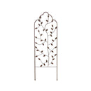 Metal Leaf Trellis With Frame