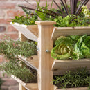 33" H Raised Garden Bed with Wheels