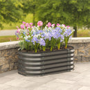 Galvanized Steel Garden Bed Large