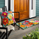 Blooming Daisy Indoor/Outdoor Hooked Rug 24"x42"