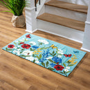 Indoor/Outdoor  Hooked Polypropylene Wildflower Accent Rug 24"x42"
