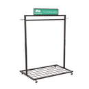 Metal Hanging Floor Mat Display