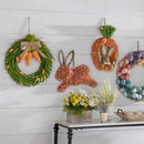 16" Easter Carrots Wreath