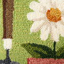 Indoor/Outdoor Garden Tools  Hooked Pillow 18"x18"