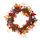 Harvest Pumpkin Wreath,phl342