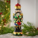 10" LED Ceramic Nutcracker Table Décor