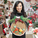 LED Round Wall Decor, Cardinals,phl459