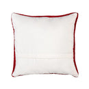 Indoor/Outdoor Hooked Pillow, Polypropylene, Snowflake, 18"x18"