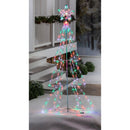6'Indoor/Outdoor Christmas Tree with RGB Lights,phu020