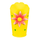 What She Shed Planter, Metal Flower Bucket, 6", Asst of 3