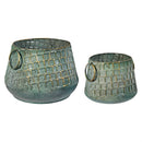 VivaStyle Planter, Metal, Nested Set of 2