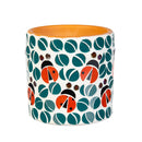 Cottage Garden Planter, Mosaic Ladybug and Bee, 2 Asst