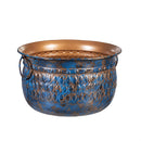 What She Shed Planter, Metal Embossed Planter with Handles, Nested Set of 3
