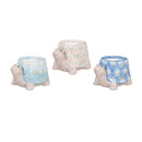 Seaside Retreat Planter, Ceramic Turtle, 5", Asst of 3, CDU