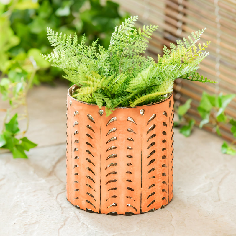 VivaStyle Planter, Decorative Glass Planter, 6"H