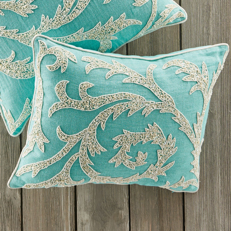 NAPA Home & Garden, AMALFI SEQUIN LUMBAR PILLOW,PN201BL