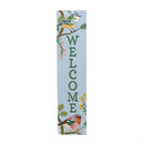 What She Shed Garden Decor, Porch Leaner, "WELCOME", 10.75" L x 46" H