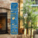 St Louis Blues 2025 46" Double Sided Leaner, Winter Seasonal