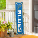 St Louis Blues 2025 46" Double Sided Leaner, Winter Seasonal