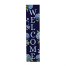 VivaStyle Garden Decor, Porch Leaner, Hydrangea Haven "WELCOME", 10.75" L x 46" H