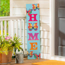 Bunny Blooms Garden Decor, Porch Leaner, Bows & Butterflies, 10.75" L x 46" H