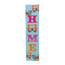 Bunny Blooms Garden Decor, Porch Leaner, Bows & Butterflies, 10.75" L x 46" H