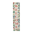 VivaStyle Festive Foliage Porch Leaner,"Welcome", 46" H