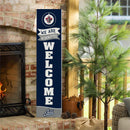 Winnipeg Jets Large Single Sided Leaner, 46"