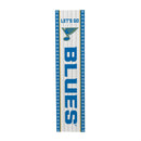 St Louis Blues 2025 46" Double Sided Leaner, Christmas