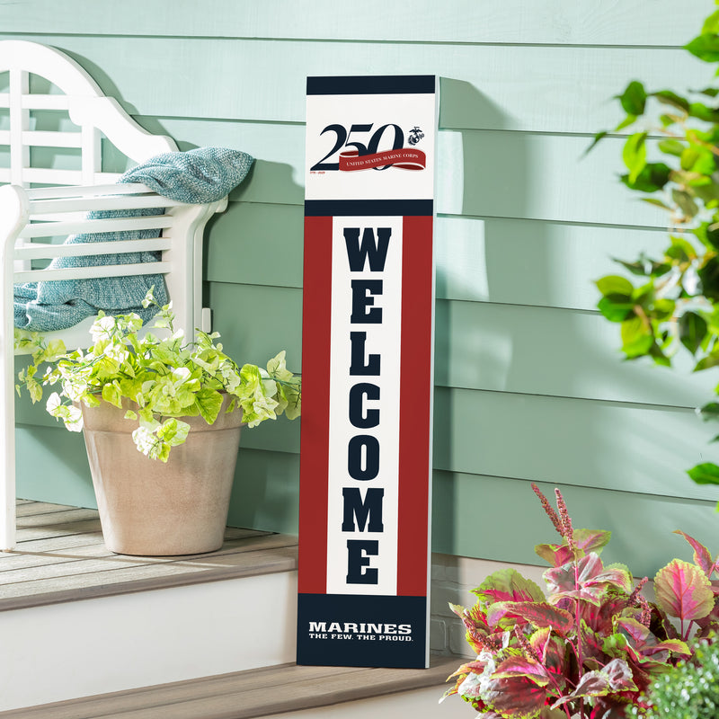 US Marine Corps, 250th Anniversary Large Single Sided Leaner, 46"