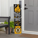 Boston Bruins 2025 46" Double Sided Leaner, Halloween