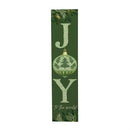 Shades of Emerald Joy Porch Leaner, "Joy To The World", 46"H