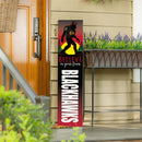 Chicago Blackhawks 46" Double Sided Leaner, Bigfoot