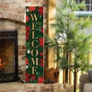 Holly Homestead Porch Leaner, "Welcome", 46"H
