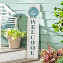 Coastal Porch Leaner Shell Monogram 46" G G