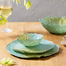 VivaStyle Plate, Glass Salad Plate, Tree, 9.7" D