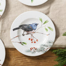 Snowbirds Salad Plate Melamine Bluejay, 8.6"