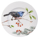 Snowbirds Salad Plate Melamine Bluejay, 8.6"