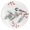 Snowbirds Salad Plate Melamine Chickadee, 8.6"