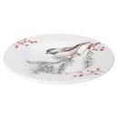 Snowbirds Salad Plate Melamine Chickadee, 8.6"