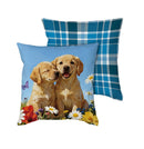 Pet Central Welcome Friends Puppies Pillow Cover