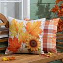 Hello Fall Leaves Pillow Cover