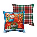 Happy Howlidays Pillow Cover