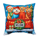Happy Howlidays Pillow Cover