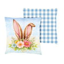Hello Spring Rabbit Ears Pillow Cover