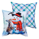 Snowman & Friends Pillow Cover